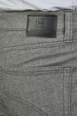 CLUB OF COMFORT Wool-Look Chino-Hose grau
