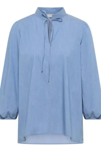 ETERNA Bluse indigo 3/4-Arm