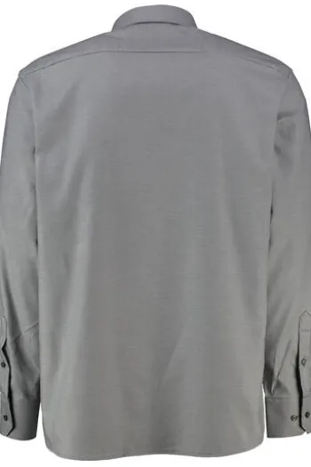ETERNA Hemd anthrazit Comfort Fit Langarm