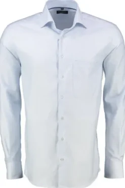 ETERNA Hemd Hellblau Comfort Fit Langarm