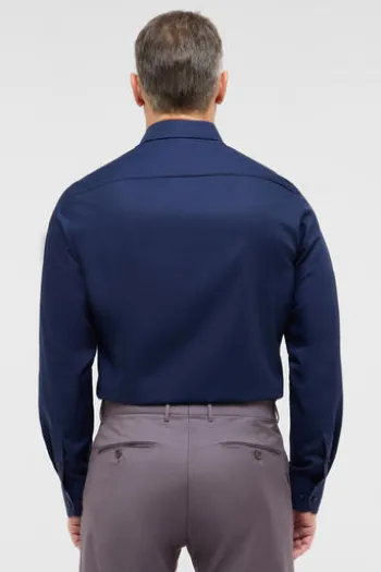 ETERNA Hemd marine Comfort Fit Langarm