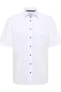 ETERNA Hemd weiss Comfort Fit Kurzarm
