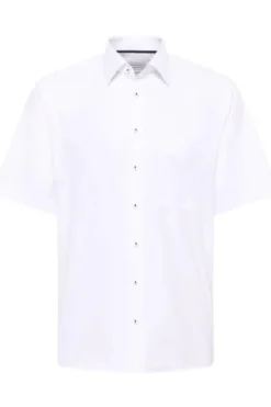 ETERNA Hemd weiss Comfort Fit Kurzarm