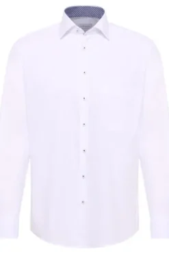 ETERNA Hemd weiss Comfort Fit Langarm