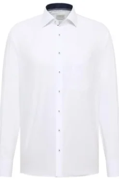 ETERNA Hemd weiss Comfort Fit Langarm