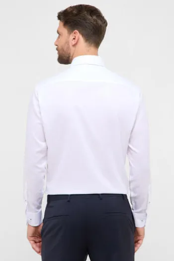 ETERNA Hemd weiss Comfort Fit Langarm