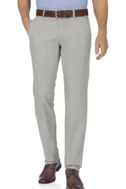 EUREX BY BRAX Baumwoll-Stretch- Hose Jim hellgrau Chino