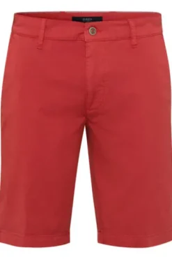 EUREX BY BRAX Bermuda-Jeans Burt Rot Chino