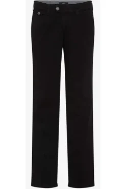 EUREX BY BRAX Bundfalten Hose Fred schwarz Regular Fit