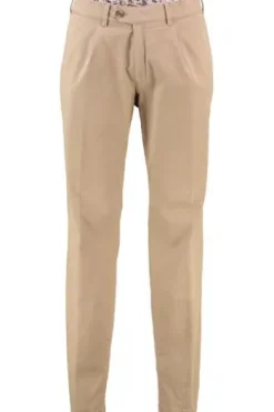 EUREX BY BRAX Bundfalten Hose Luis beige Regular Fit
