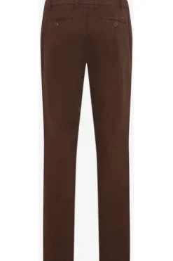 EUREX BY BRAX Bundfalten Hose Luis brown Regular Fit