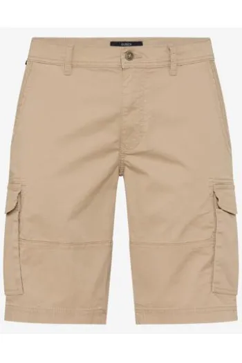 EUREX BY BRAX Cargo Bermuda Bodo beige Regular Fit