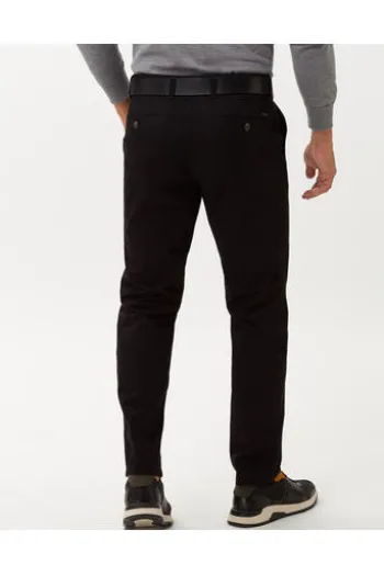 EUREX BY BRAX Chino Hose Jim schwarz Jim in Perma-Qualität