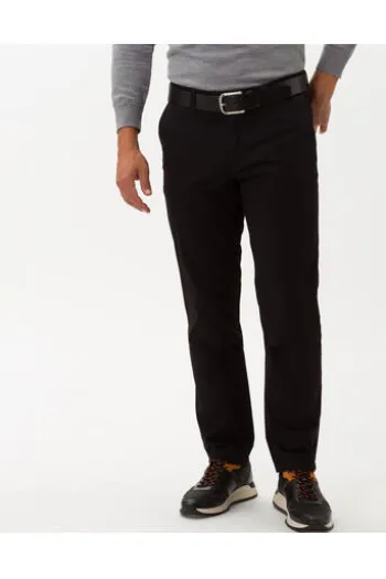 EUREX BY BRAX Chino Hose Jim schwarz Jim in Perma-Qualität