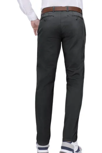 EUREX BY BRAX Chino Hose Jim schwarz Jim in Perma-Qualität