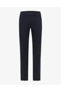 EUREX BY BRAX Chino Hose Thilo marine mit Stretcheinsatz am Bund