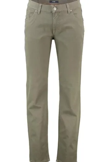 EUREX BY BRAX Five Pocket Baumwoll Hose Luke oliv