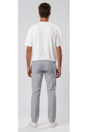 EUREX BY BRAX Five Pocket Hose Luke grey Regular Fit