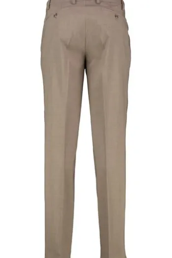 EUREX BY BRAX Flat Front Hose Jan hellbraun Regular Fit