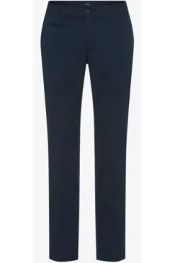 EUREX BY BRAX Flat Front Hose Torge navy Regular Fit