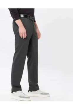 EUREX BY BRAX Jersey Chino Hose Thilo light grey Regular Fit