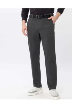 EUREX BY BRAX Jersey Chino Hose Thilo light grey Regular Fit