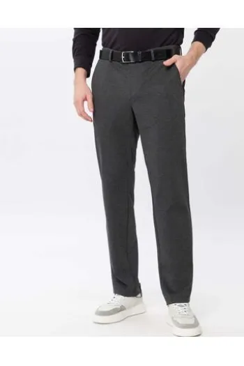 EUREX BY BRAX Jersey Chino Hose Thilo light grey Regular Fit