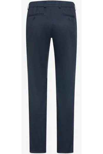 EUREX BY BRAX Jersey Hose Thilo minimal blue Regular Fit