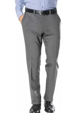 EUREX BY BRAX Schurwollstretch-Hose grau