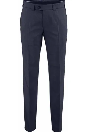 EUREX BY BRAX Schurwoll-Stretch-Hose Jan marine Dehnbund