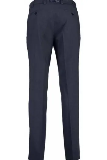 EUREX BY BRAX Schurwoll-Stretch-Hose Jan marine Dehnbund