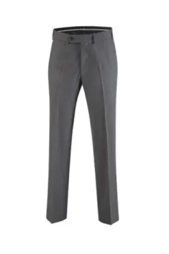 EUREX BY BRAX Schurwoll-Stretch-Hose Jan anthrazit Dehnbund