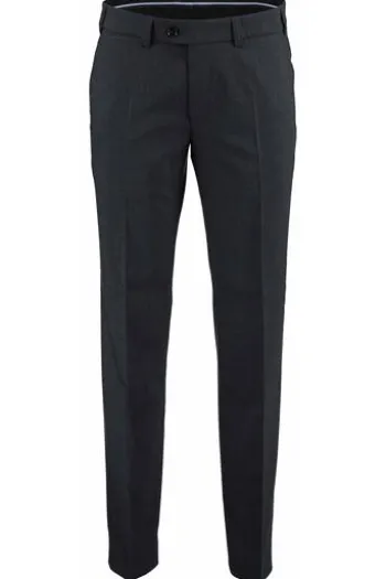 EUREX BY BRAX Schurwoll-Stretch-Hose Jan schwarz Dehnbund