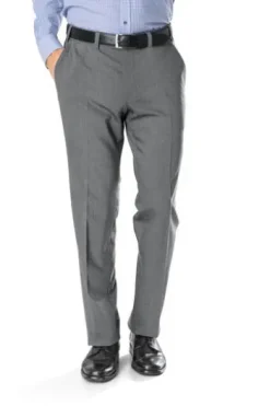 EUREX BY BRAX Schurwoll-Stretch-Hose Jan grau Dehnbund