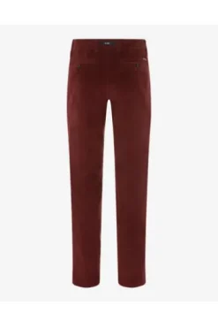 EUREX BY BRAX Stretch-Cord-Hose bordeaux Jim