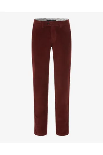 EUREX BY BRAX Stretch-Cord-Hose bordeaux Jim