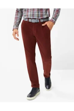 EUREX BY BRAX Stretch-Cord-Hose bordeaux Jim