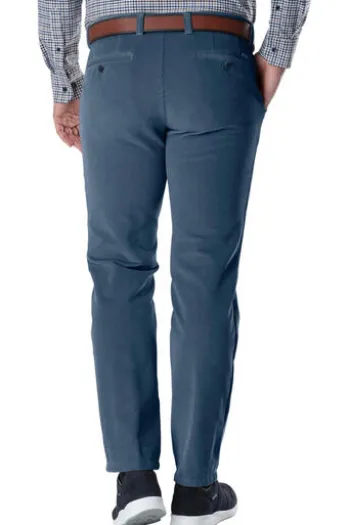 EUREX BY BRAX Stretch-Cord-Hose blau Jim