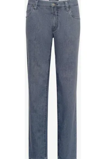 EUREX BY BRAX Stretch-Jeans Luke Five-Pocket grau Luke