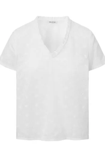 FELICITAS Bluse Bernadette weiß
