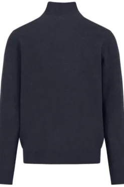 FYNCH HATTON Cashmere Troyer navy Casual Fit