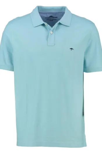 FYNCH HATTON Polo-Shirt hellblau