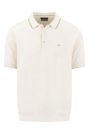 FYNCH HATTON Polo-Shirt new offwhite Casual Fit
