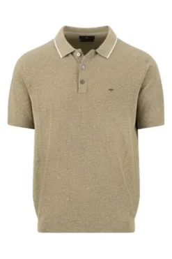 FYNCH HATTON Polo-Shirt pistachio Casual Fit