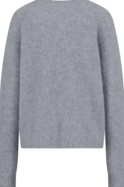 FYNCH HATTON Pullover alloy grey Langarm