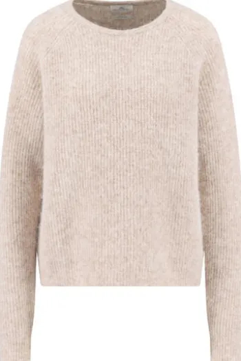 FYNCH HATTON Pullover cappuccino Langarm