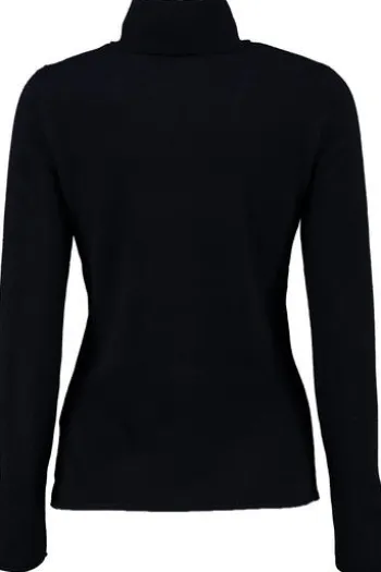 FYNCH HATTON Rollkragen-Pullover marine aus hochwertigem Kaschmir