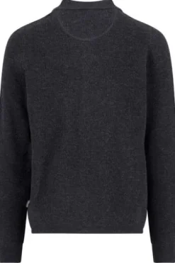 FYNCH HATTON Strickjacke charcoal Casual Fit