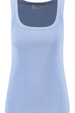 FYNCH HATTON Top cornflower blue
