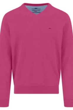 FYNCH HATTON V-Ausschnitt Pullover malaga Casual Fit